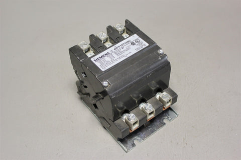 Siemens Furnace Control Contactor 40FP107169U