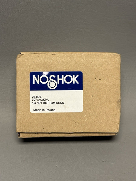 NEW Noshok 25-900-30 VAC KPA 1/4 NPT BOTTOM CONN  GAUGE
