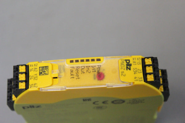 PILZ PNOZ s2 SAFETY RELAY  PNOZ s2 24VDC 3n/o 1n/c  751102