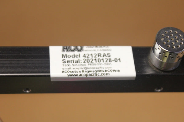 ACO PACIFIC MICROPHONE/ACCELEROMETER PRE AMPLIFIER 4212RAS