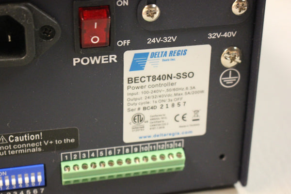 DELTA REGIS BECT840N-SSO SCREWDRIVER POWER CONTROLLER MODULE