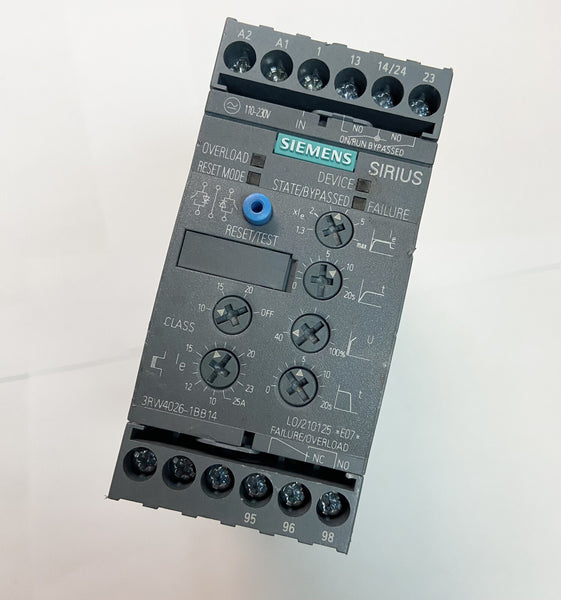 UNUSED Siemens 3RW4026-1BB04 SIRIUS SOFT STARTER  11 kW/400 V, 40 °C 200-480 V