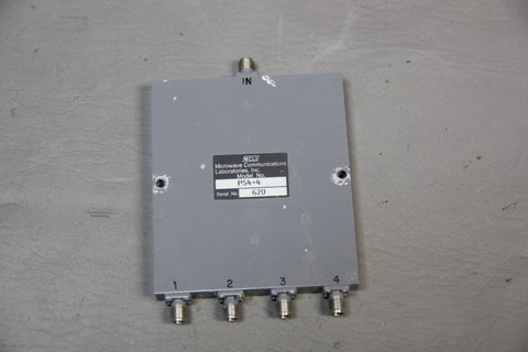 MCLI 4 WAY RF MICROWAVE POWER DIVIDER PS4-4
