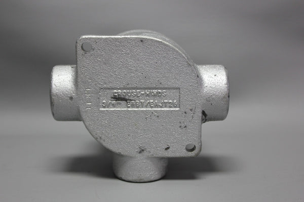 NEW EATON CROUSE-HINDS SERIES EABT26 CONDULET 3/4" CONDUIT OUTLET BOX WITH COVER