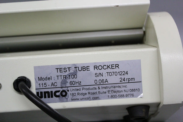 UNICO TEST TUBE ROCKER TTR-100
