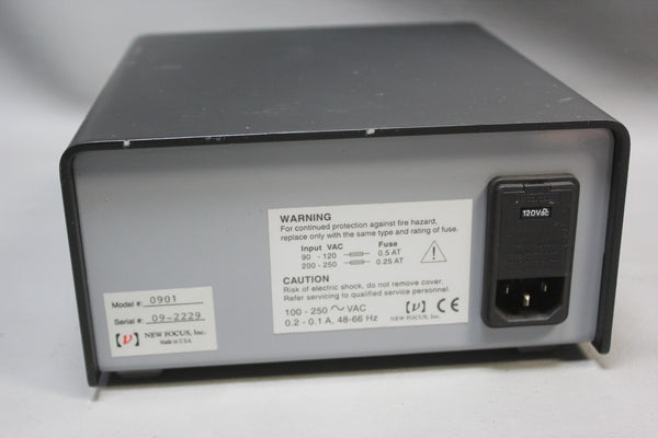 NEW FOCUS +/- 15V CURRENT LIMITED POWER SUPPLY 0901