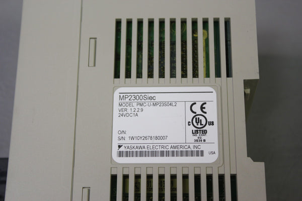 YASKAWA MP2300Siec MULTI AXIS MACHINE CONTROLLER PMC-U-MP23S04L2