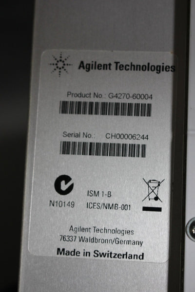 AGILENT LC 6 DW COOLED PAL STACK  G4270-60004
