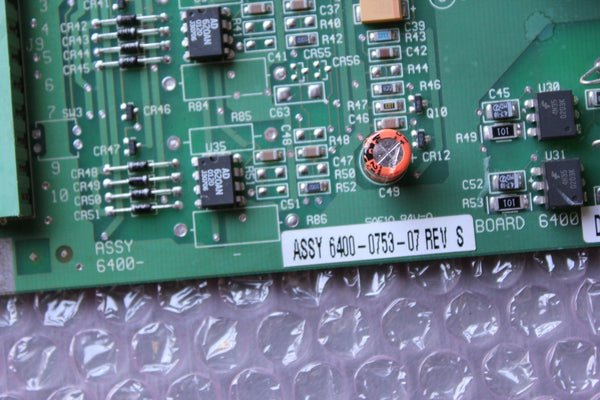 AMERICAN STANDARD TRANE CIRCUIT BOARD 6400-0753-07 REV S