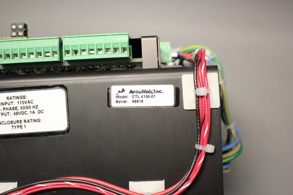 ACCUWEB MICRO 4000 NET WEB GUIDE CONTROLLER CTL 4150-01