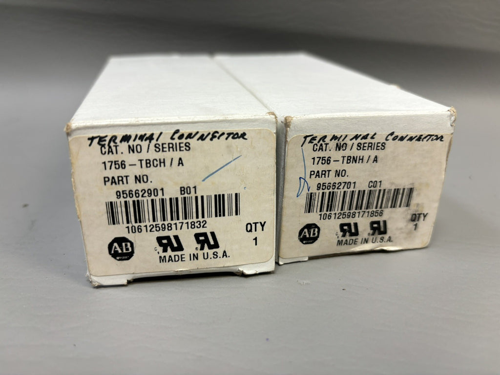 2- NEW Allen-Bradley 1756-TBCH / A Terminal Block 95662901