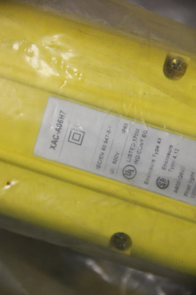 UNUSED SCHNEIDER PENDANT CONTROL STATION W/ CABLES XAC-A06H7