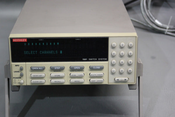 KEITHLEY 7001 SWITCH SYSTEM WITH 7057 MODULE
