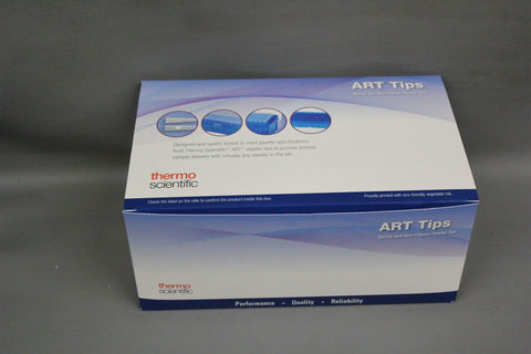 BOX OF 960 NEW THERMO ART 10 REACH BARRIER 10uL PIPETTE TIPS 2140