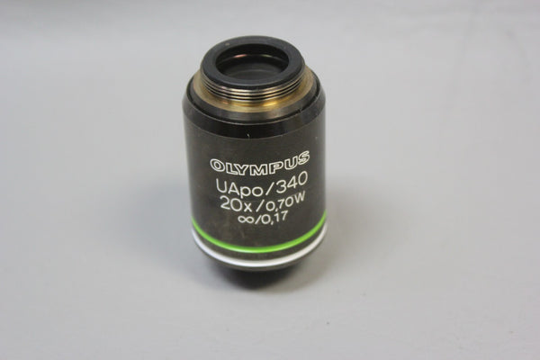 OLYMPUS UApo/340 20x/0.70W MICROSCOPE OBJECTIVE