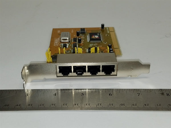 SIIG JJ-P04311 PCI HIGH SPEED SERIAL BOARD W/ 4 RJ45 PORTS 