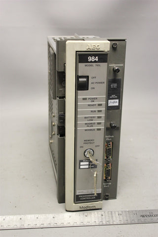 MODICON PROGRAMMABLE CONTROLLER MODULE PC-L984-785