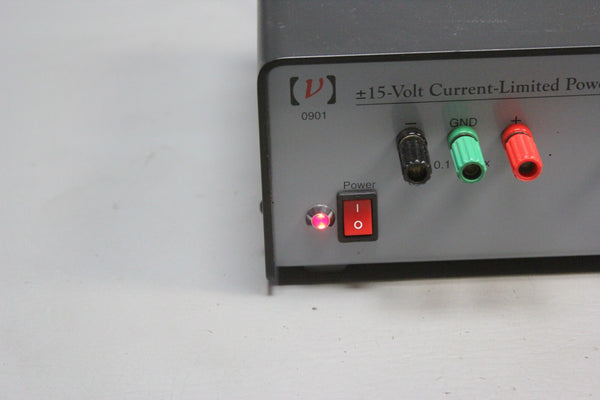 NEW FOCUS +/- 15V CURRENT LIMITED POWER SUPPLY 0901