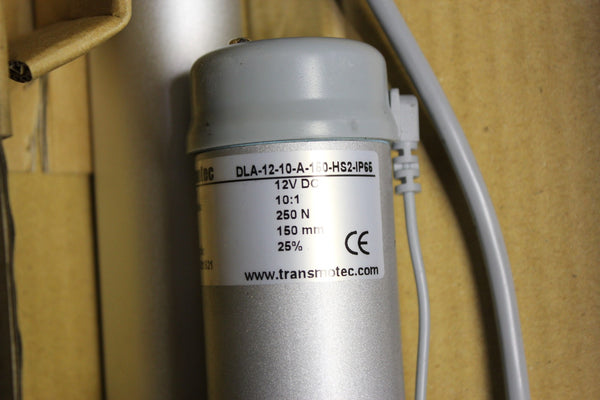 NEW TRANSMOTEC ELECTRIC LINEAR ACTUATOR  DLA-12-10-A-150-HS2-IP65