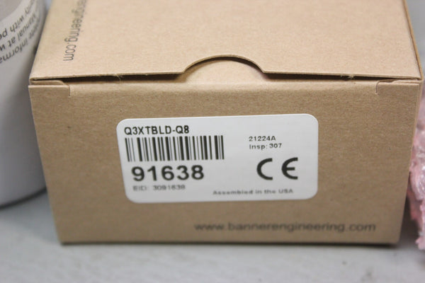 NEW BANNER LASER CONTRAST SENSOR Q3XTBLD-Q8