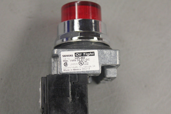 SIEMENS PILOT LIGHT MODULE 52AAFD 52PL4D2