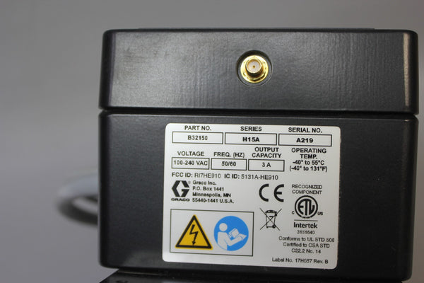 UNUSED GRACO HARRIER+ CHEMICAL INJECTION CONTROLLER  B32150