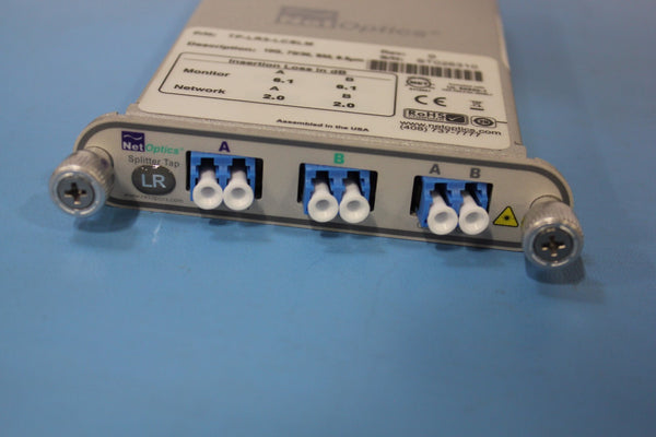 Netoptics SlimTap 10 Gigabit Ethernet Tap Splitter TP-LR3-LCSLM