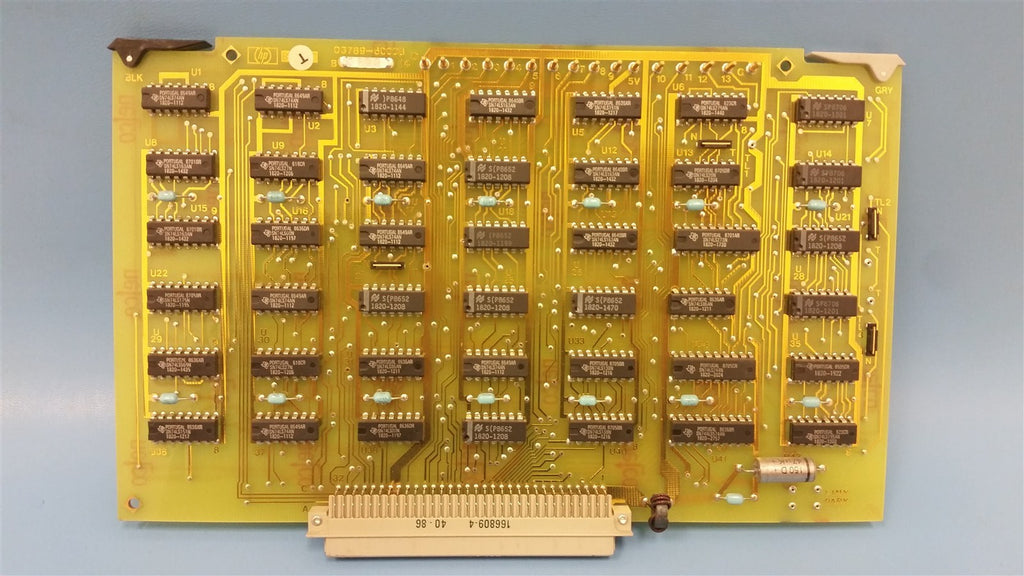 HP/AGILENT DS3 TRASNMISSION TEST SET CIRCUIT BOARD 03789-60008