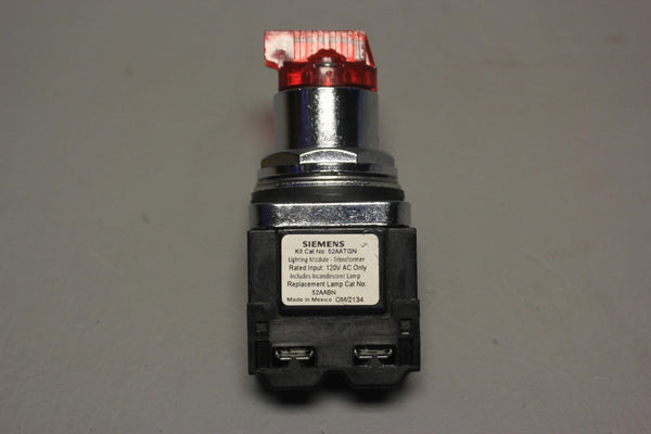 SIEMENS 52SA7AGN SELECTOR SWITCH 2 POSITION 120V