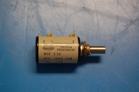 SPECTROL PRECISION POTENTIOMETER MOD 530 100Ω ±5% LIN .25%