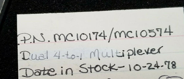 New Old Stock SB 10174F (MC10174) Ceramic Dip IC