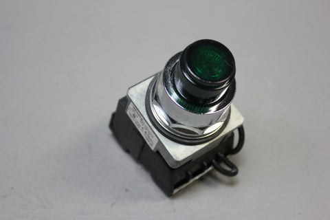 SIEMENS 52PT6E3AB PUSH BUTTON GREEN LED