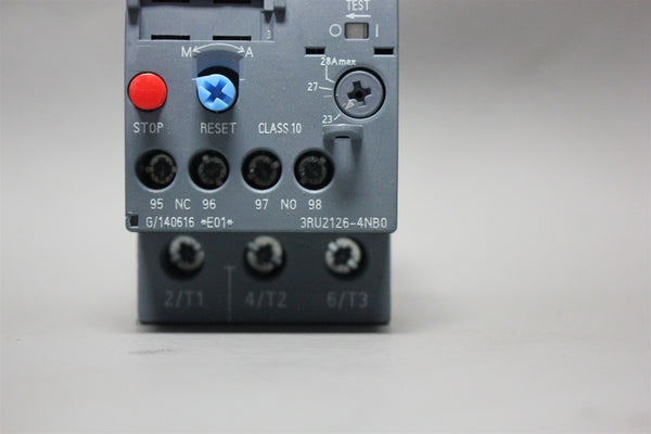 UNUSED SIEMENS OVERLOAD RELAY 3RU2126-4NB0
