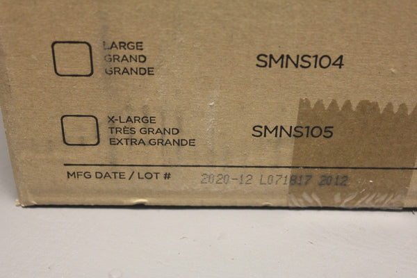 NEW BOX OF 1000 STARMED SELECT NITRILE EXAMINATION GLOVES POWDER FREE SMNS103  M