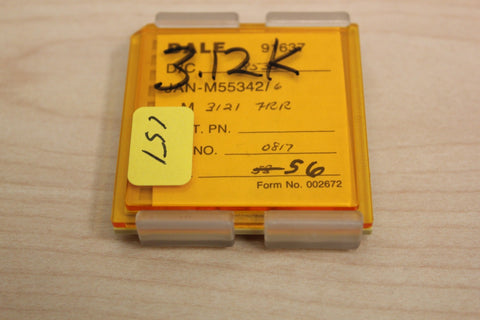 56 New Vishay/Dale Mil Spec Chip Resistors JAN M55342 3.12K