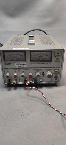 LEADER DC TRACKING POWER SUPPLY  LPS 152