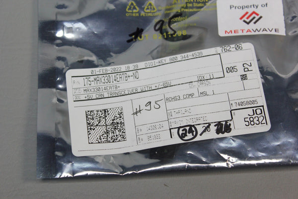 MAXIM MAX33014EATB+ IC TRANSCEIVER QTY 24