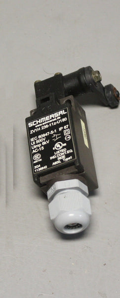 SCHMERSAL POSITION LIMIT SAFETY SWITCH  ZV1H 236-11z-U180