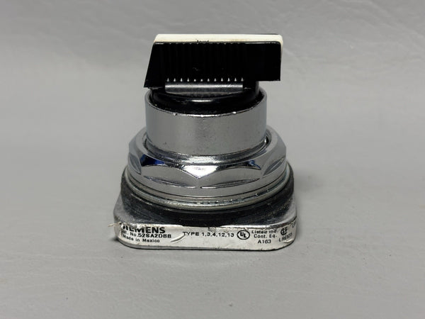 SIEMENS 52SA2DBB SELECTOR SWITCH CONTROL
