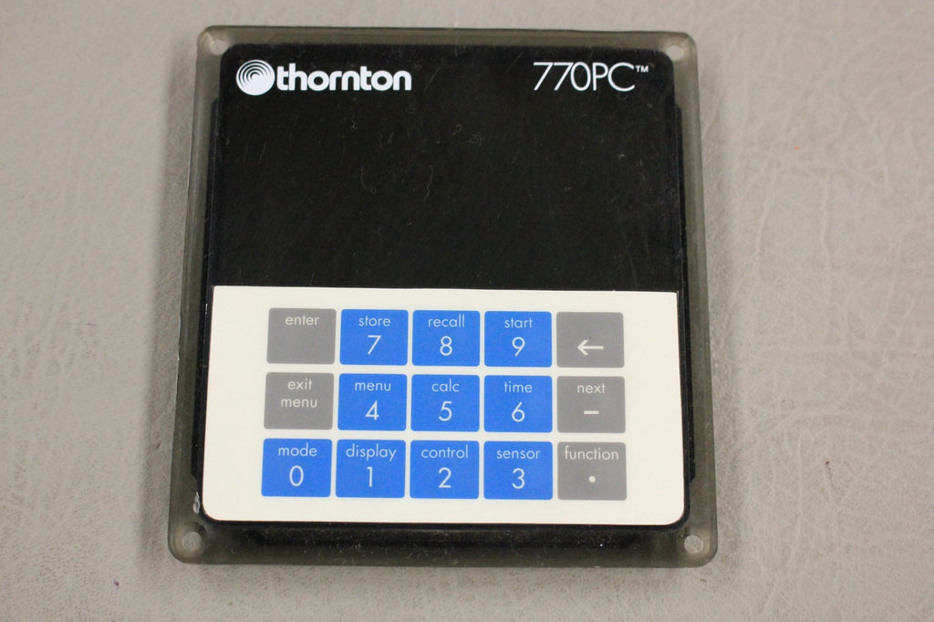 THORNTON 770PC KEYPAD DISPLAY PANEL INTEFACE