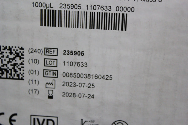 NEW CASE OF HAMILTON CO-RE II 8 x 480 CONDUCTIVE 1000ul FILTERED TIPS 235905