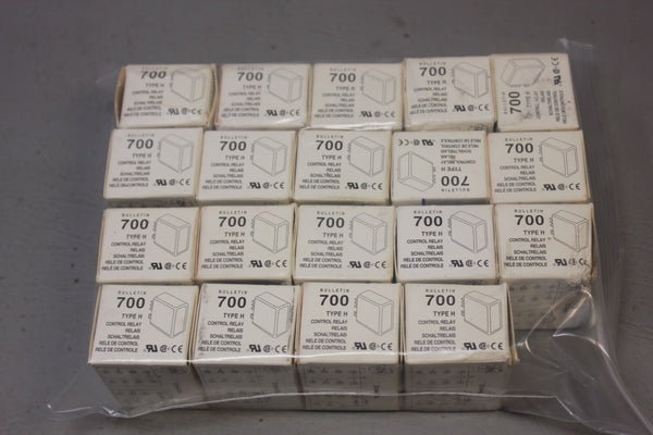 LOT OF 19 NEW ALLEN BRADLEY CONTROL RELAYS 700-HK32Z24
