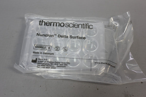 76 QTY THERMO SCIENTIFIC DELTA NUNCLON 12 WELL MULTIDISH 150628 SEALED