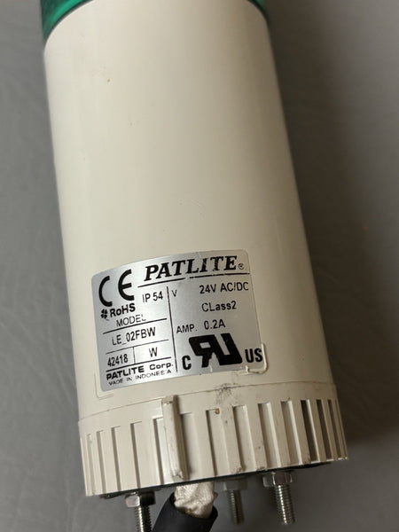 Patlite LE-02FBW Stack Light Assembly
