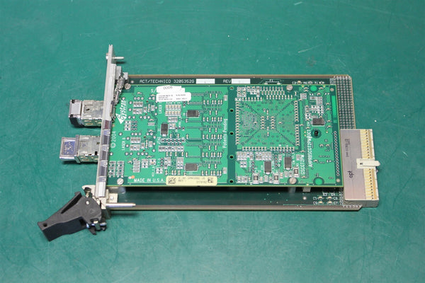 ACT cPCI CARRIER W/ CURTISS WRIGHT SCRAMNET GT200 CARD H-AS-GPM128SC-20 #2