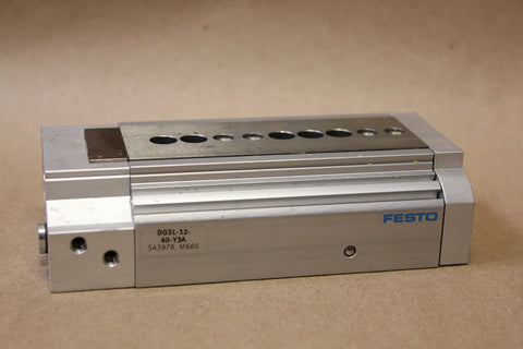FESTO LINEAR SLIDE TABLE  P/N: DGSL-12-40-Y3A