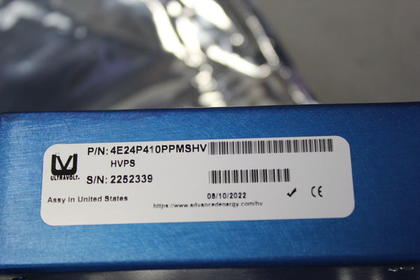 ULTRAVOLT E SERIES HIGH VOLTAGE POWER SUPPLY 4E24P410PPMSHV HVPS