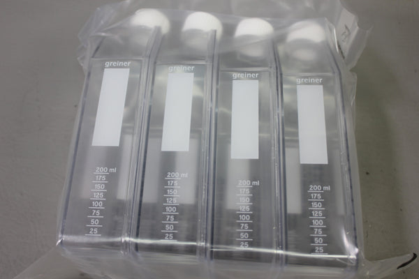 4- Greiner Bio-One 661190 SUSPENSION CULTURE FLASK, 650 ML PS CELLSTAR EXP. 4/24