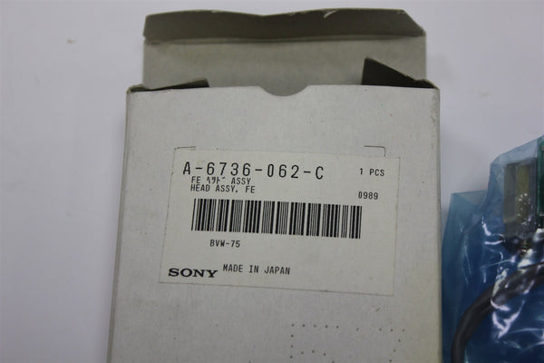  SONY BETACAM BVW-75 VIDEO CASSETTE RECORDER HEAD ASSEMBLY A-6736-062-C