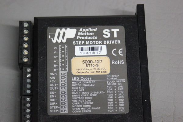 APPLIED MOTION STEPPER MOTOR DRIVER 5000-127 ST10-S